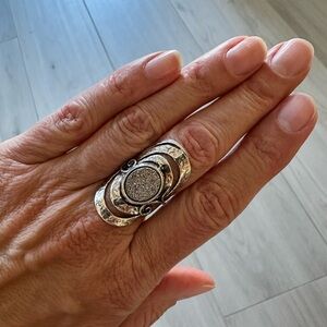 Artisan Silver Swirl Ring